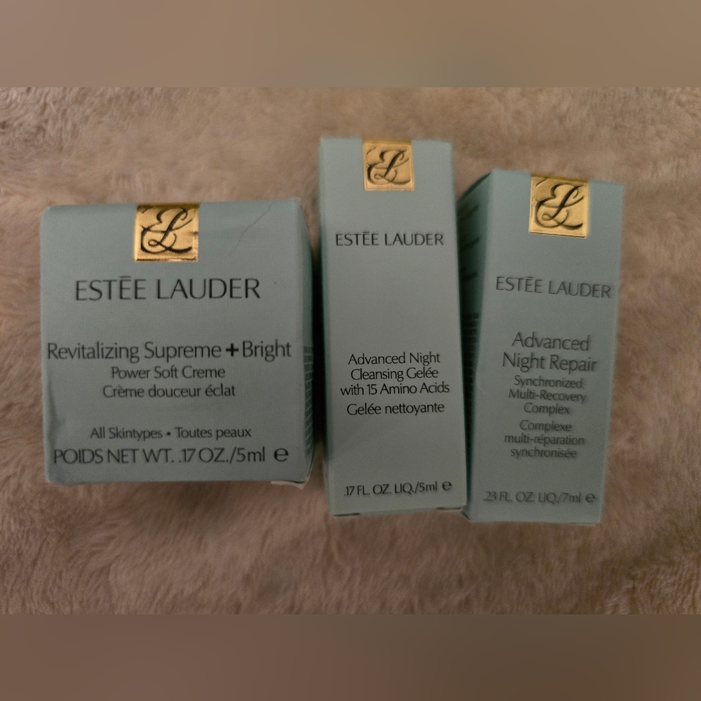 ✨️Estée Lauder Skincare Trio – Travel/Deluxe Sample Sizes - NEW✨️